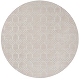 merinos Teppich »Creation 50057«, rund, beige