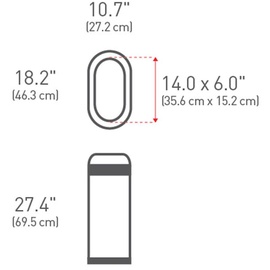 simplehuman Matt Edelstahl