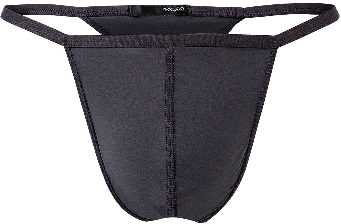 HOM Herren G-String - Plume, federleicht Anthrazit 5 (Medium)