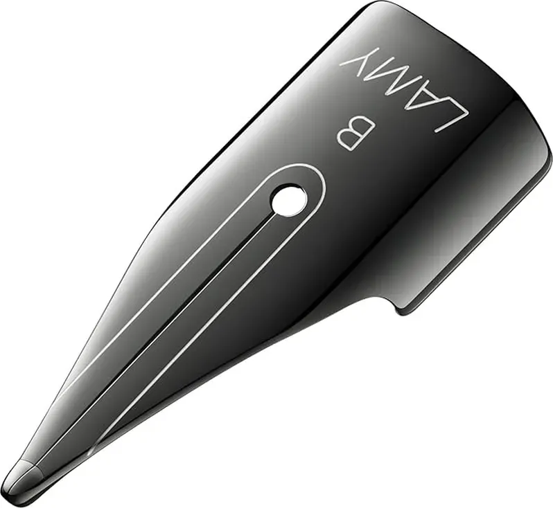 Lamy Lx Füllhalter, Brillantstahl Schwarz, B Z 52-B, 5er-Set