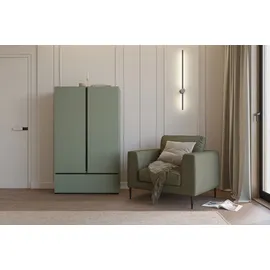 OTTO home Drehtürenschrank Cross 89 x 150 x 40 cm Grün