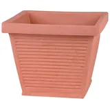 Jelenia Plast Pflanzkübel Perugia 40 x 40 x 33 cm terracotta