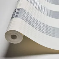 Architects Paper Vliestapete Streifen 10 m x 0,53 m grau 378493