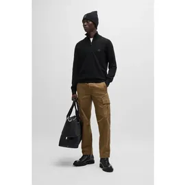 Boss ORANGE Rollkragenpullover »Kanobix« mit Ton-in-Ton Logo BOSS ORANGE Black001