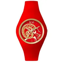 ICE-Watch Chinese 38 mm Gehäuse rot Silikonarmband rot M