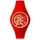 ICE-Watch Chinese 38 mm Gehäuse rot Silikonarmband rot M