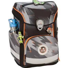 DerDieDas ErgoFlex Easy LED Schulranzen-Set 5-teilig Cyber Dino