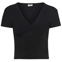 Buffalo Kurzarmshirt Damen schwarz Gr.32/34