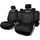 Sparco SPC1016BK Satz Bezüge für Autositz BK Schwarz