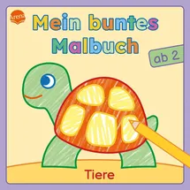 Arena Mein buntes Malbuch ab 2. Tiere