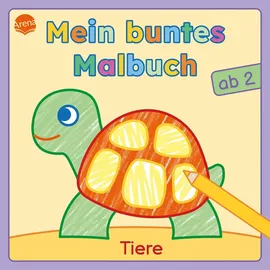 Arena Mein buntes Malbuch ab 2. Tiere