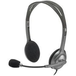 Logitech H110 Stereo Headset, 3,5mm Audiostecker