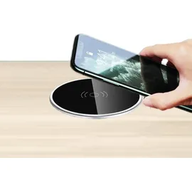 Kalb Material Für Möbel kalb | Qi Einbau Schnellladegerät Fast Charge Wireless Induktion Charger drahtlos Ladestation für Smartphones und Zubehör