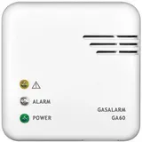 Indexa Gasmelder Methan, (Stadt-/Erdgas), Flüssiggas, 12V mit Netzteil