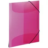 Herma Sammelmappe A4 PP transluzent pink