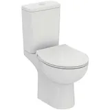 Ideal Standard Eurovit Stand-Tiefspül-WC-Paket W007501 36,5x62x79cm, ohne Spülrand, weiß
