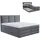 Roller Boxspringbett 200 x 200 cm H3 Grau