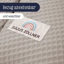 Julius Zöllner Stillkissen Nappi 190 cm Waffelpiqué Braun