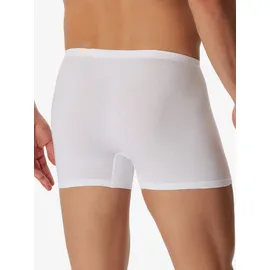 SCHIESSER Retro Boxershorts unifarben weiß XXL 6er Pack