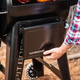 PIT BOSS 550 Navigator Series Grill und Räucherofen schwarz