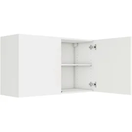 OPTIFIT Oberschrank 100 x 57,6 x 34,6 cm Luca932 Weiß Anthrazit