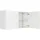 OPTIFIT Oberschrank 100 x 57,6 x 34,6 cm Luca932 Weiß Anthrazit