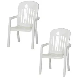 Sieger Comtesse Stapelsessel 2-teilig 2 x 2 x 2 cm weiß