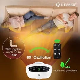 Kesser Heizlüfter 2000 W Weiß