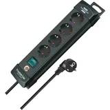 Brennenstuhl Premium-Line 4-fach 1,80 m schwarz