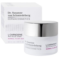 Dr. Susanne von Schmiedeberg L-Carnosine Anti-A.G.E. Cream Normal to Dry Skin Gesichtscreme 50 ml