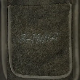 EXKLUSIV HEIMTEXTIL Sauna Set 3-tlg. beige