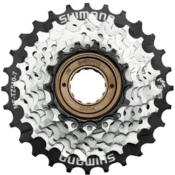 Shimano Tourney MF-TZ510 Kassette Schraubkranz Ritzelpaket Schaltkassette Freilauf MTB Mountainbike Trekking Bike 14-28 Zähne