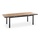 Niehoff Nantes Ausziehtisch Aluminium/Teak 180/240x100 cm,