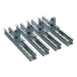 Schneider Electric NSYDPLA4 Set, 4 Stufenschieber mit Bügel für Anpassung auf Montageplatte in PLA D320mm
