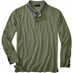 Mey & Edlich Herren Poloshirts Regular Fit Gruen einfarbig - 48