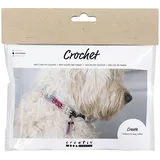 Creativ Company Bastelset Häkeln, Hundehalsband, 1 Packung