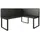 Vicco Eckbank, Schwarz, 120 x 150 cm,