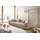 KAWOLA Big Sofa PALACE 3-Sitzer mit Sitztiefenverstellung Cord taupe