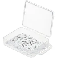 TRU Components TC-11991852 Steckhülse 0.5 mm2 Teilisoliert Weiß 100