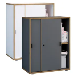 VCM Salia Aktenschrank 60 x 37 x 74 cm weiß