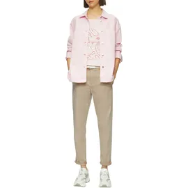s.Oliver Chino mit geflochtenem Gürtel und Garment Dye Braun 42
