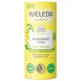 Weleda Bio 24h Deo Stick Citrus Bergamotte – Naturkosmetik Deodorant mit frischem Zitronen Duft. Natürlicher Deostick schützt 24h zuverlässig vor Körpergeruch ohne Aluminiumsalze (vegan, 50g)