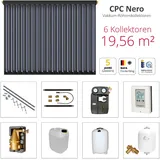 Solarbayer CPC NERO Solarpaket 6 - S Gesamtfläche Brutto: 19,56 m2 Kollektor SET