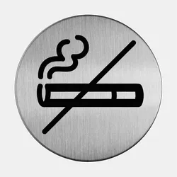 DURABLE Piktogramm Nichtraucher 8.3 cm