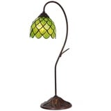 Tischlampe 5LL-6045, grün, Tiffany-Stil