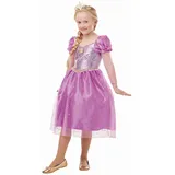 Rubie's 300165 5-6 Offizielles Disney Prinzessin Rapunzel Verwirrter Glitzer und Glitzer Mädchen Kostüm