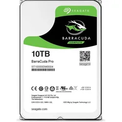 Seagate BarraCuda Pro 10TB HDD 3.5 Zoll Festplatte SATA 6Gb/s 7200rpm Recerti...