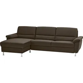 CALIZZA INTERIORS »Onyx L-Form«, Recamiere links oder rechts, wahlweise mit Bettfunktion, Breite 270 cm