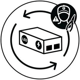 rl live your light Stehleuchte Solo R42791132, Metall Schwarz matt, inkl. 11 Watt LED