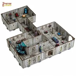 Dungeons & Lasers - Terrain (Unbemalt) - Fantasy Starter Set